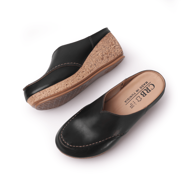 Sabot Femme Orthopédique en Cuir M12