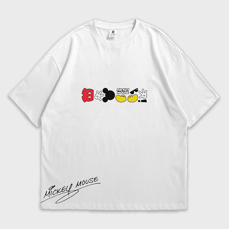 T-shirt oversize "Mickey Mouse Icons"