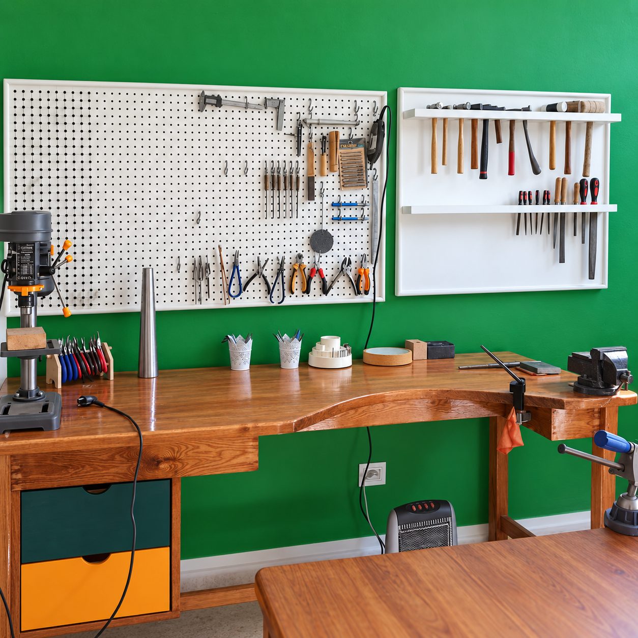 L’établi de l’atelier Bijoux Kenza