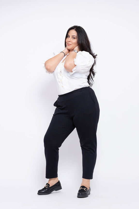 Pantalon Interlock Élastique Grammage Lourd