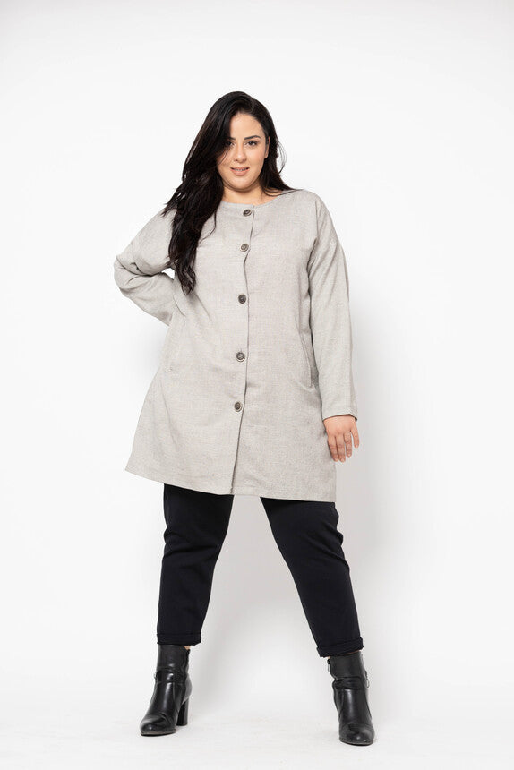 Trench en 100% Lin