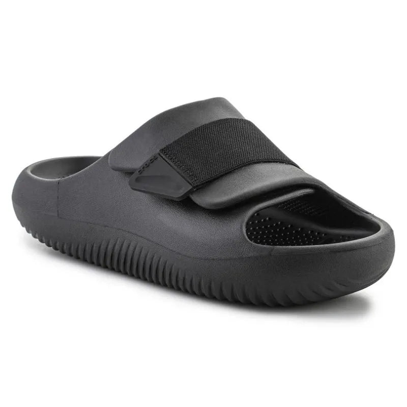 Crocs - Mellow Luxe Recovery Slide Noir - 209413-001