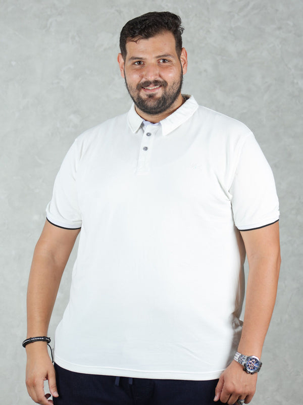 Polo Uni Blanc