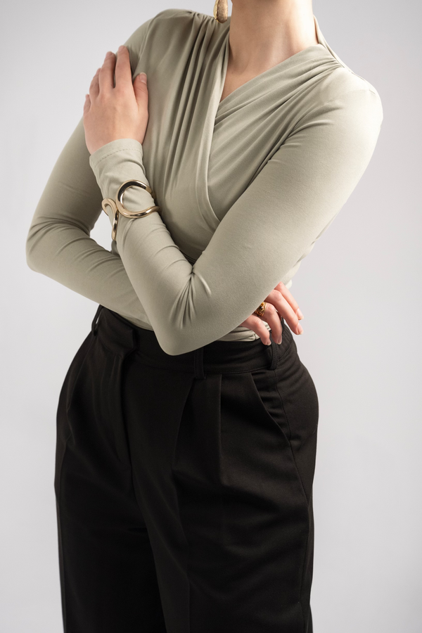 Alina Twist Sweater