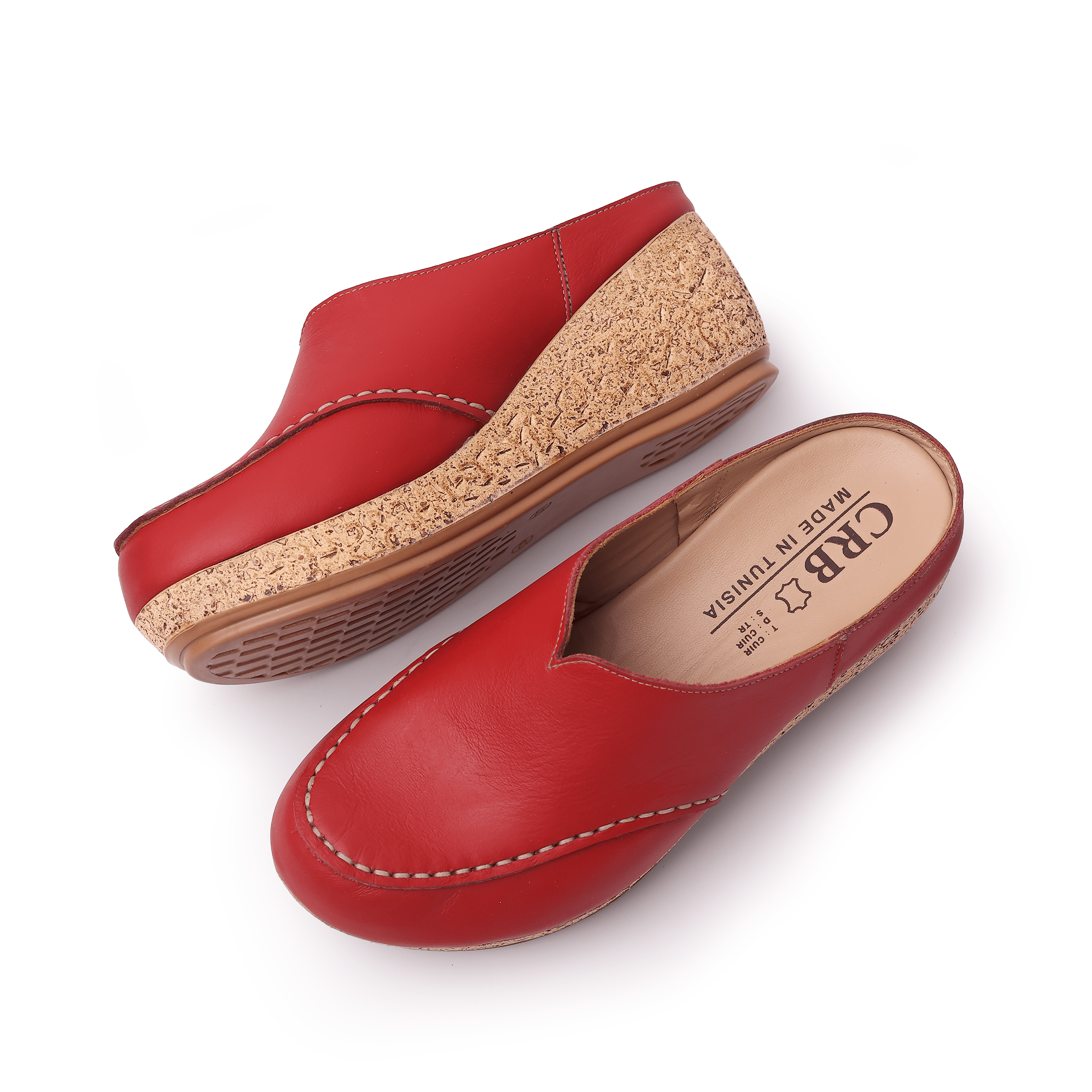 Sabot Femme Orthop�dique en Cuir M12