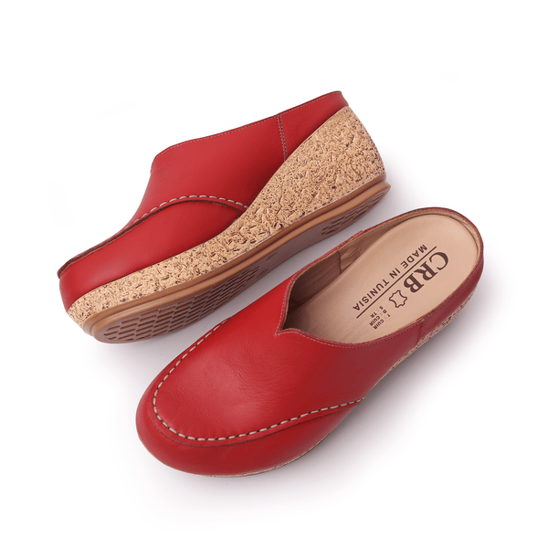 Sabot Femme Orthop�dique en Cuir M12