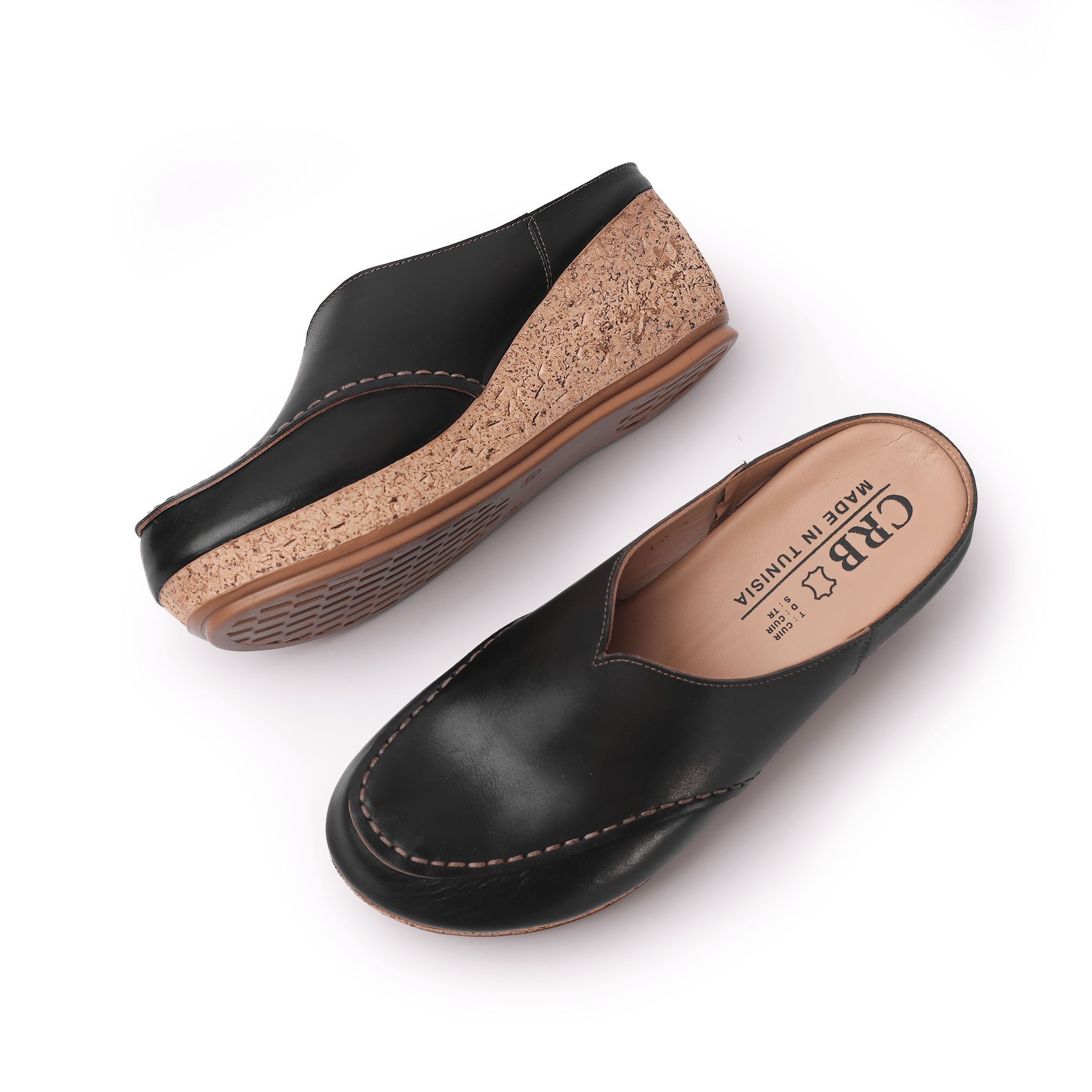 Sabot Femme Orthop�dique en Cuir M12