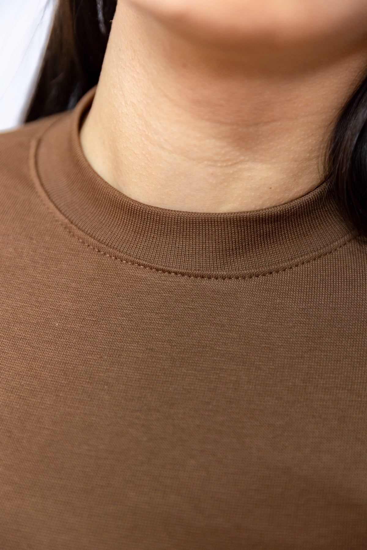Pull ARIA - en maille fine à col Perkins