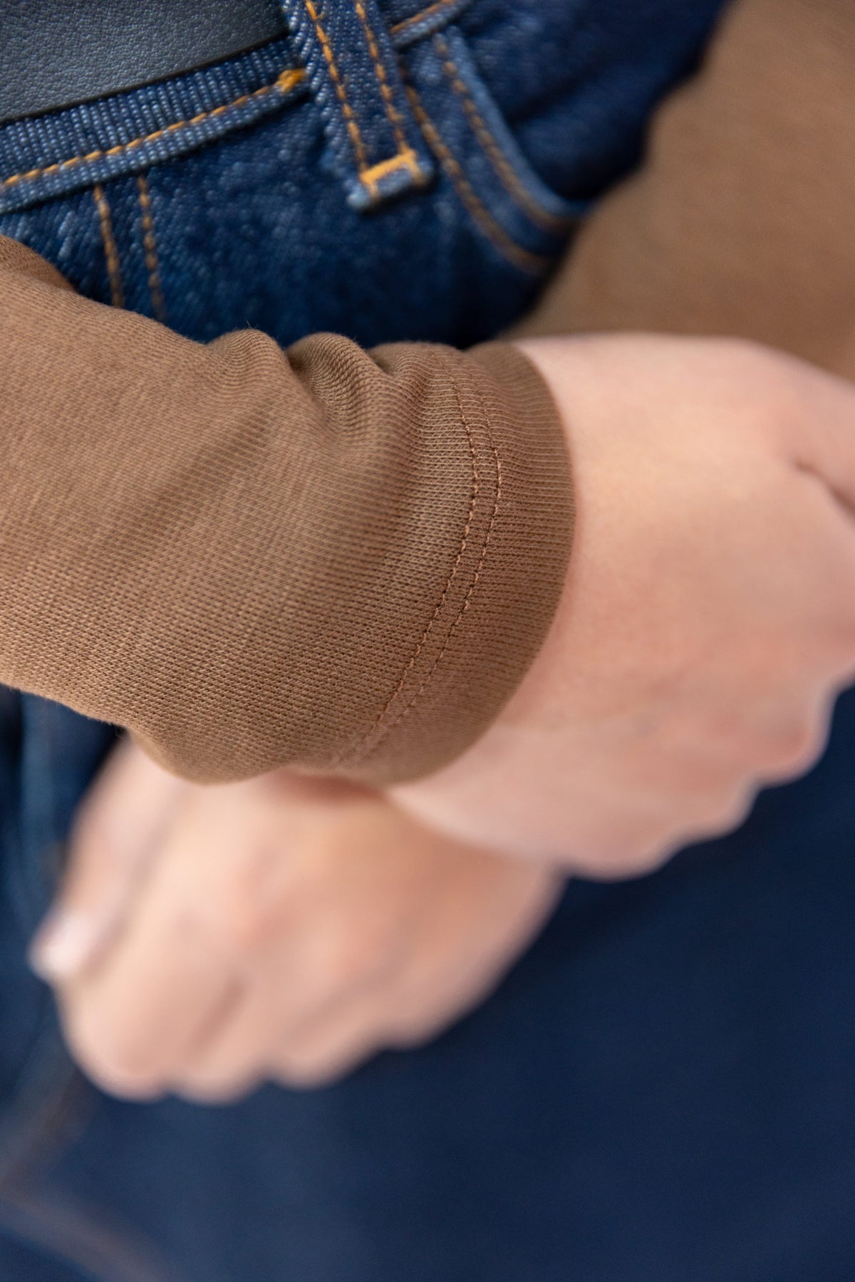 Pull ARIA - en maille fine à col Perkins