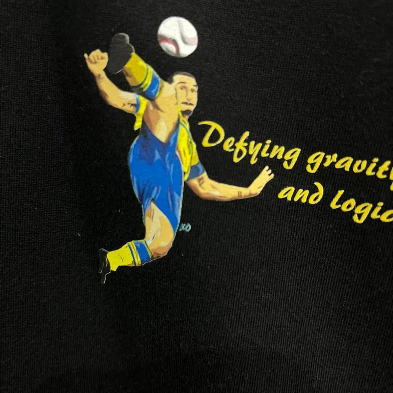 Zlatan, defying gravity and logic