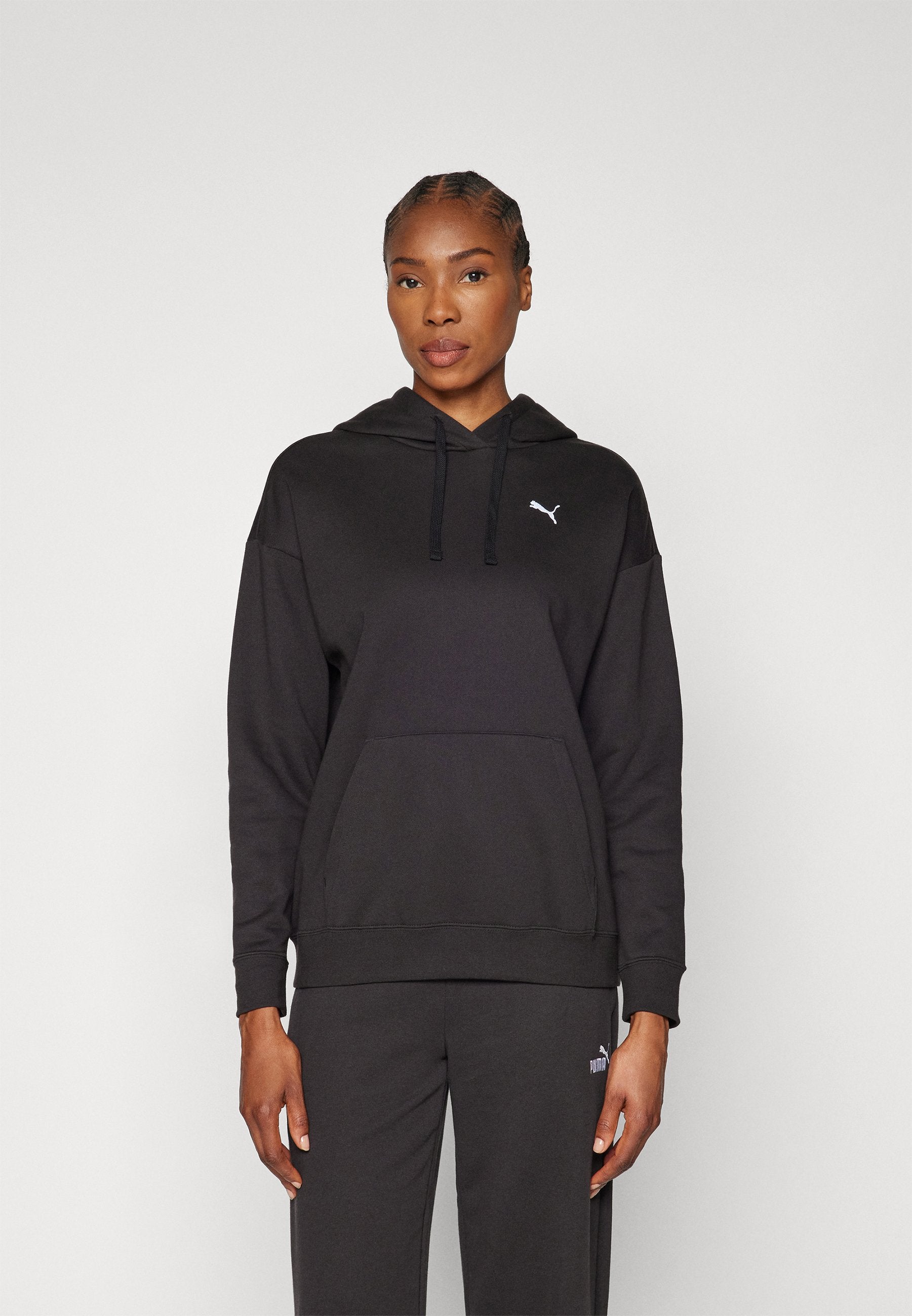 RELAXED HOODIE - Sweat à capuche - black