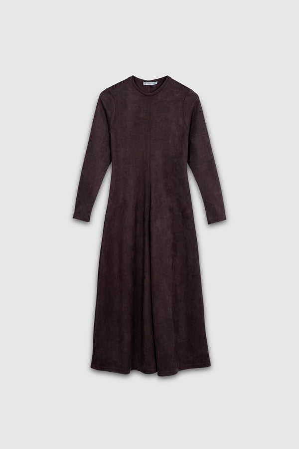 Suede dress