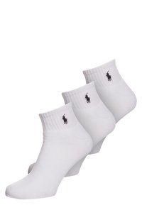 QUARTER 3 PACK - Chaussettes - white