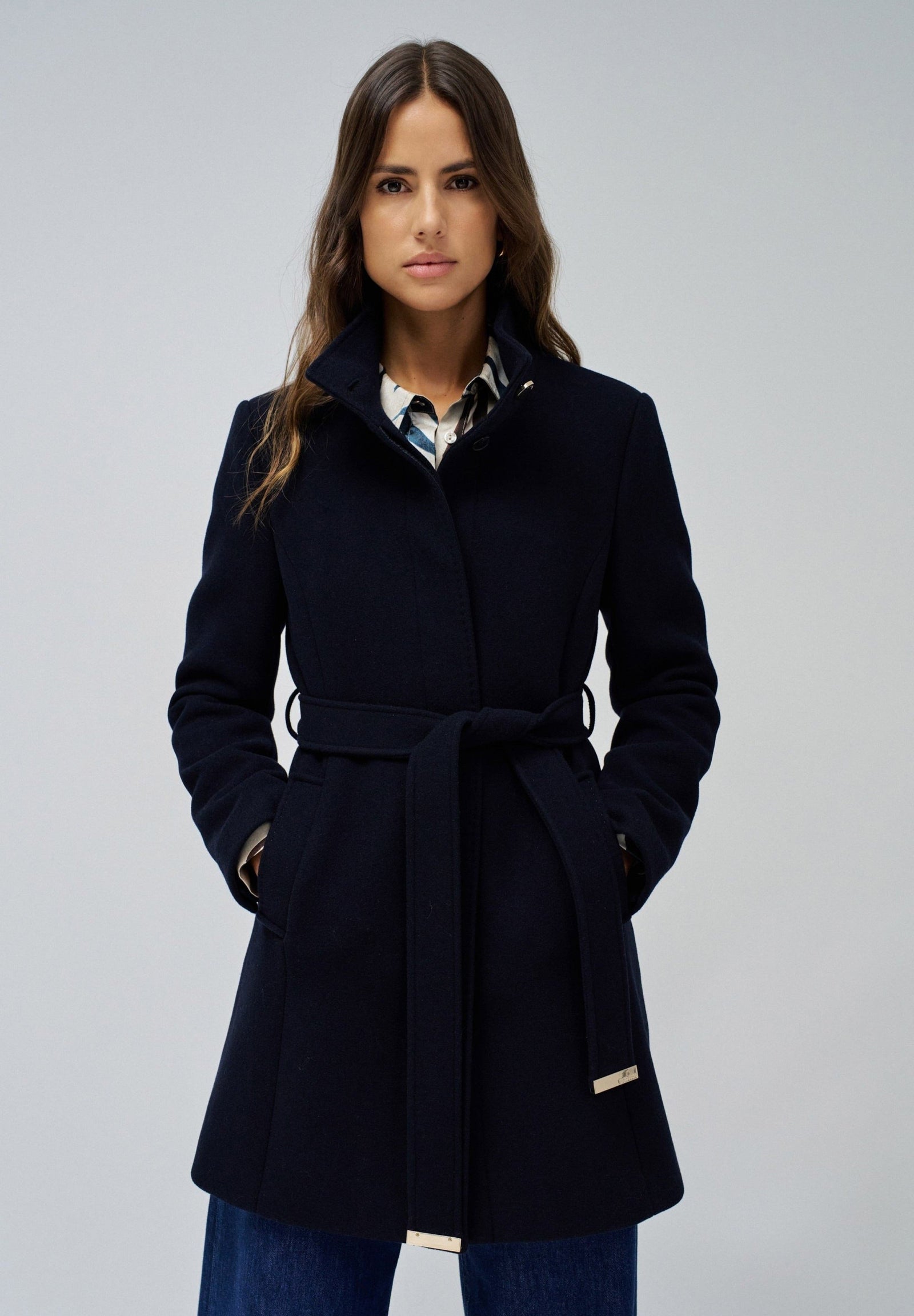 SCHUTZHÜTTEN - Manteau court - Blue