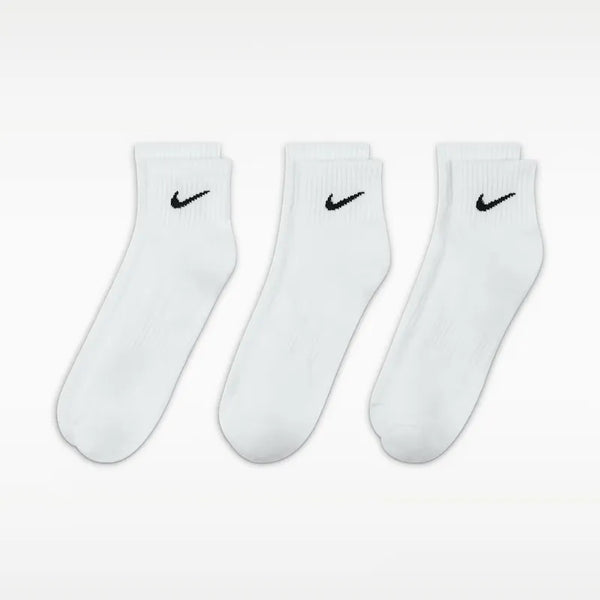 Nike Everyday Cushioned - Chaussettes de training (3 paires) Blanc - SX7667 100