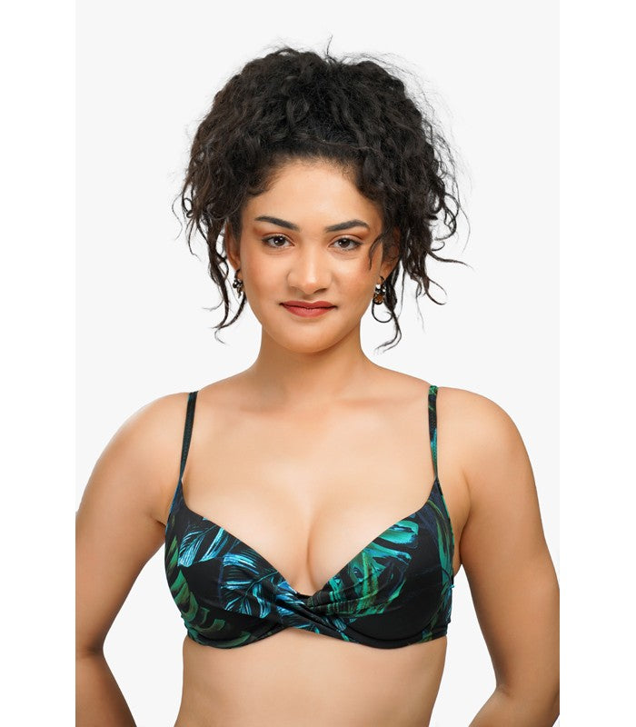 Bikini Push-Up Double Rembourrage Tropical