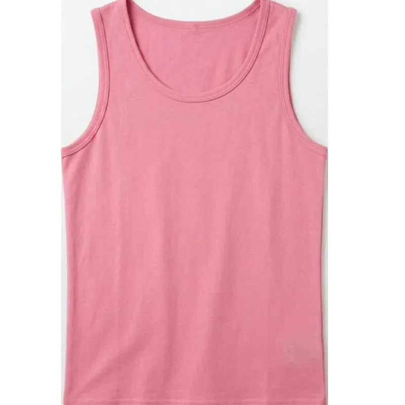 Débardeur en Viscose Rose