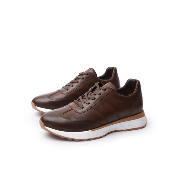 Sneakers CRB Cuir Homme – Renato Marron