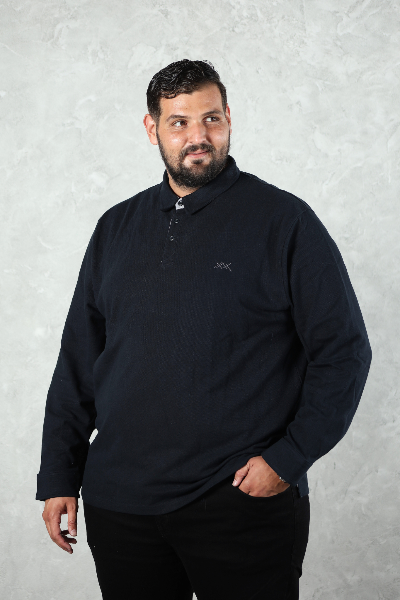 POLO ML BLEU MARINE