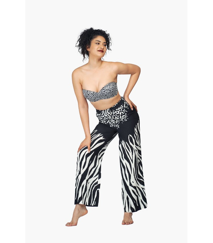 Haut de Bikini Bandeau Zèbre