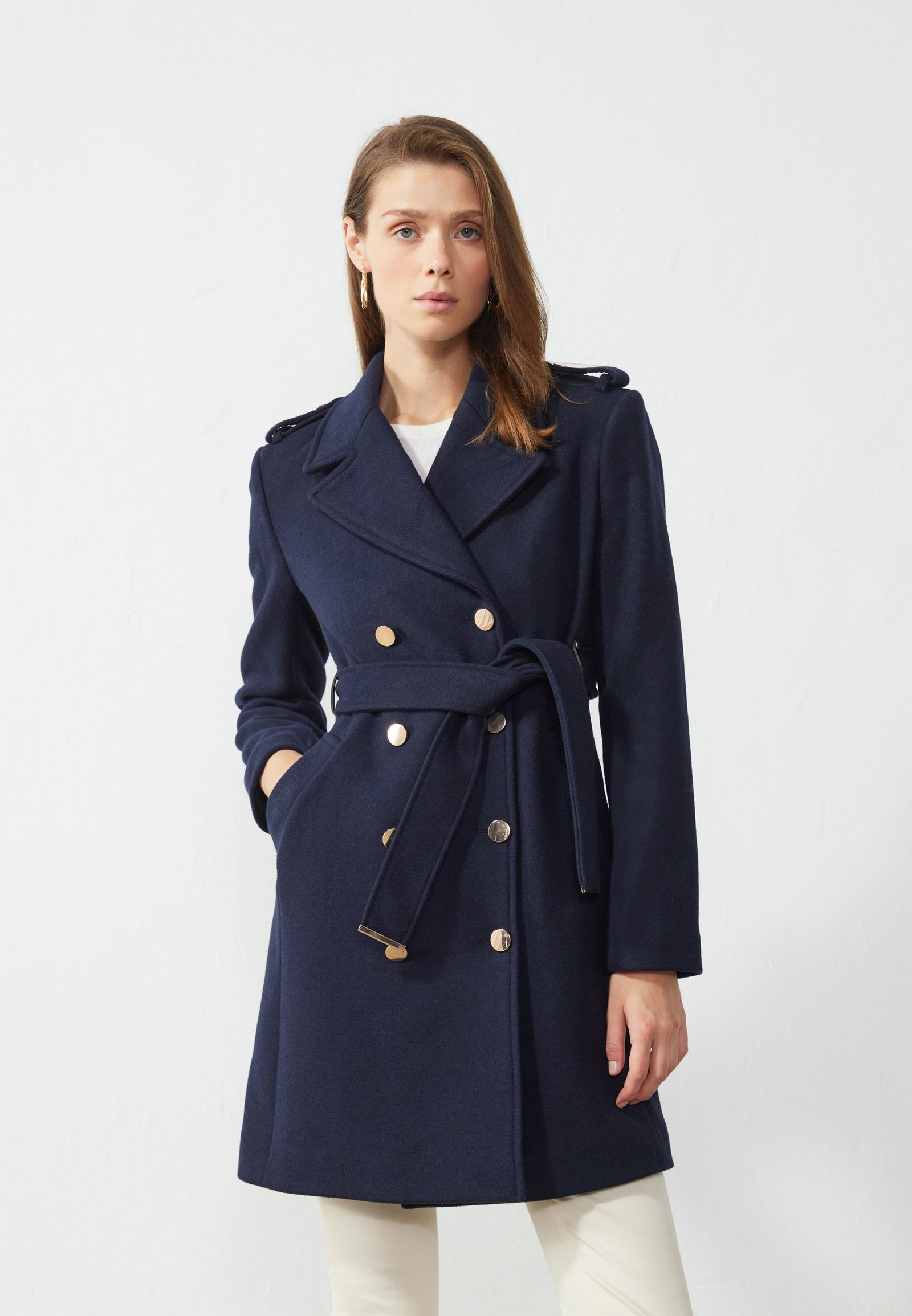 Trench - dark blue