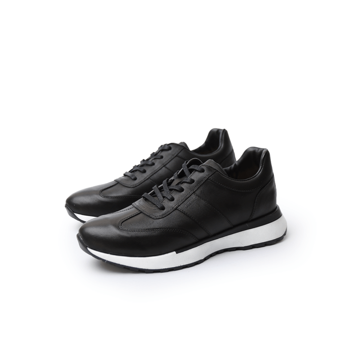 Sneakers CRB Cuir Homme – Renato Noir