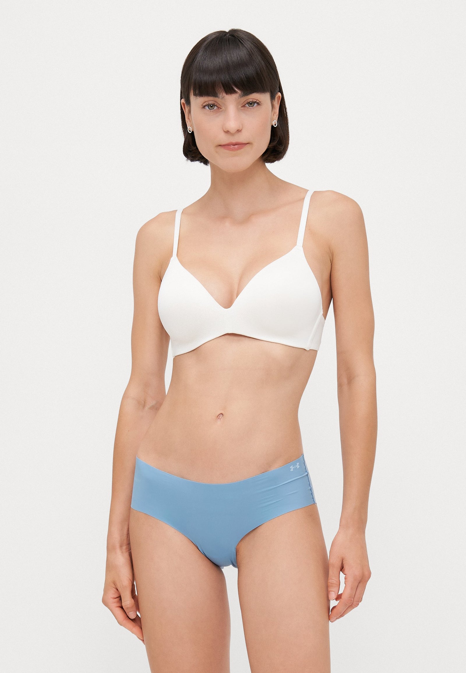 HIPSTER PURE NO SHOW SOLID 3 PACK - Slip - blue calm/blue smoke/halo gray