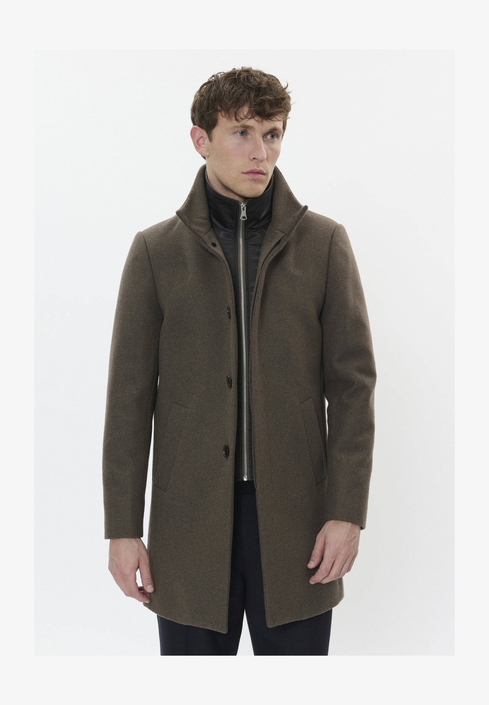 HARVEY - Manteau court - brindle