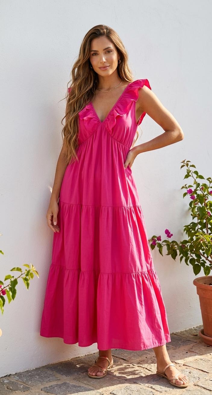 Robe Sun Fuchsia
