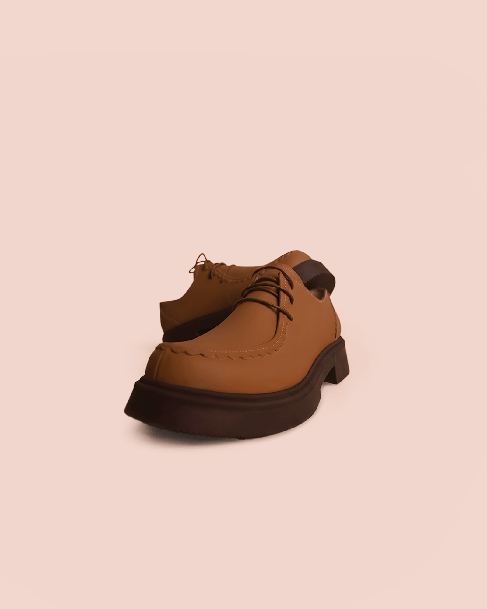 Derbies Femme Cuir B19
