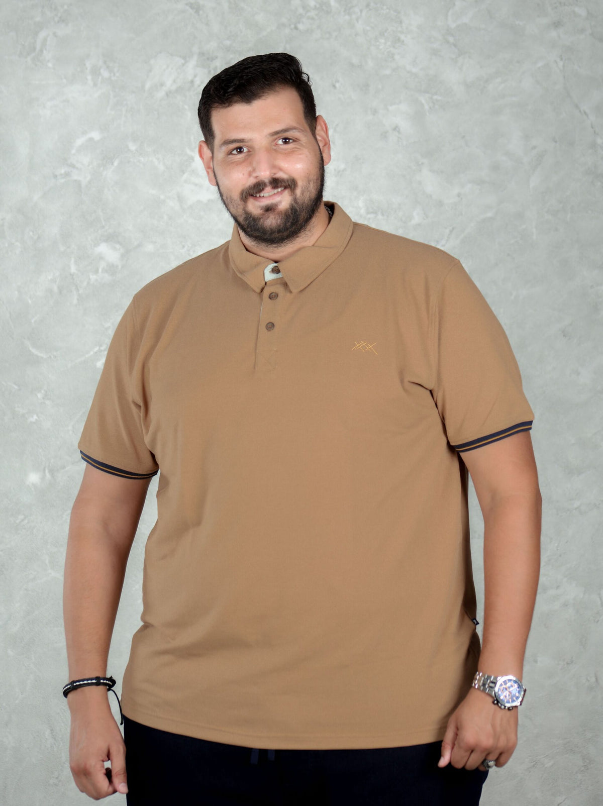 Polo Uni Beige