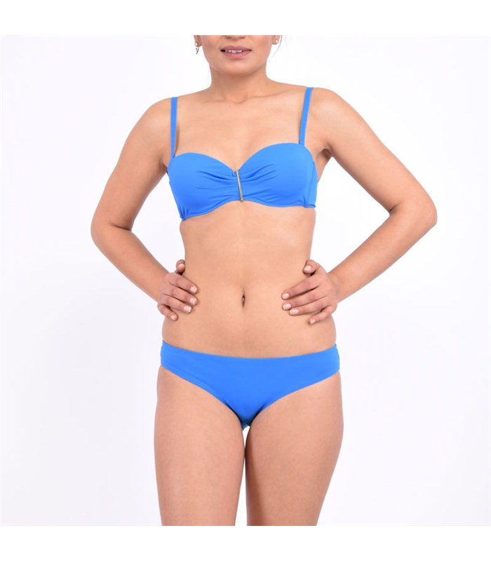 Bikini Bandeau Uni Nancy