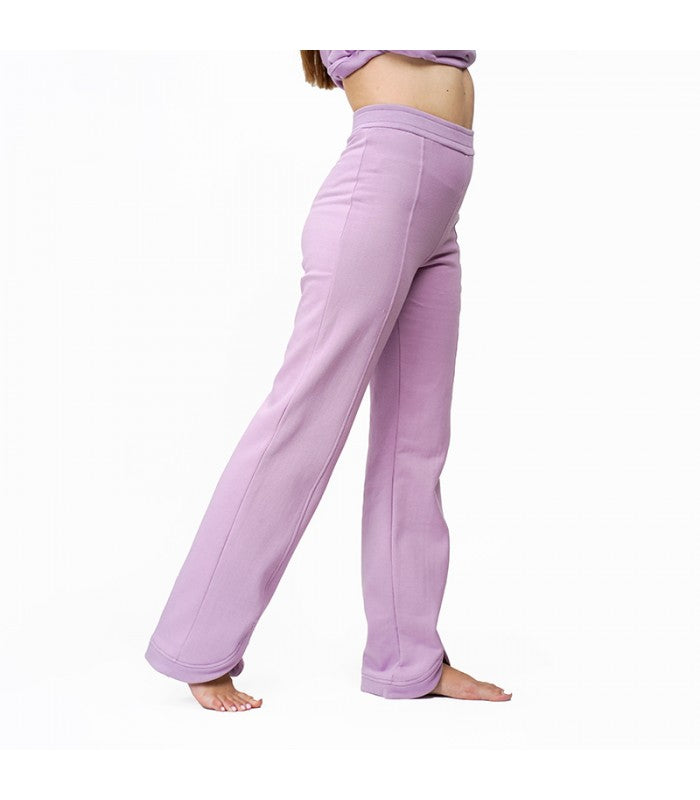 Pantalon Molletonné Fendu
