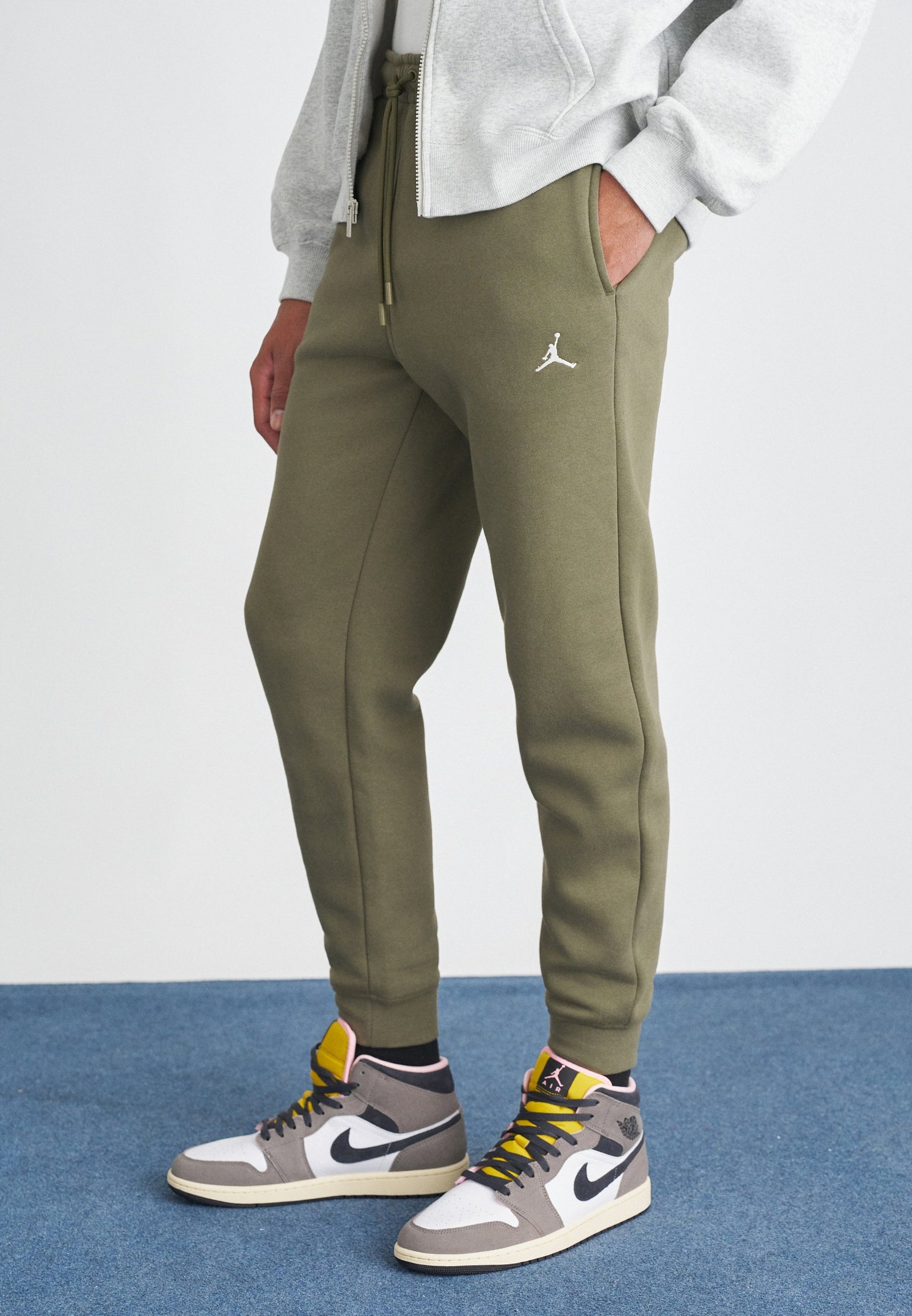 PANT - Pantalon de survêtement - medium olive/sail