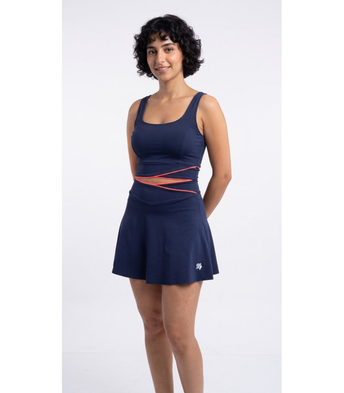 Ensemble de Sport Top et Jupe Croisée
