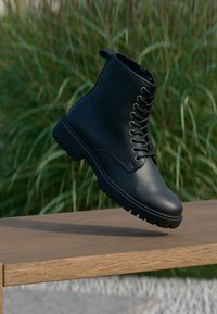 UNISEX - Bottines à lacets - black