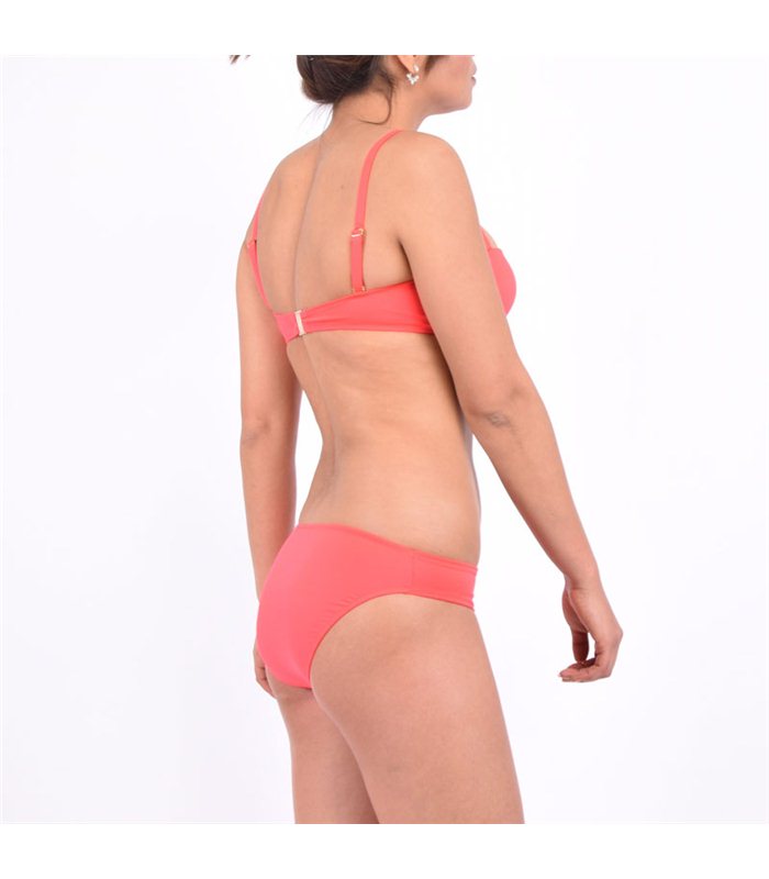Bikini Bandeau Uni Nancy