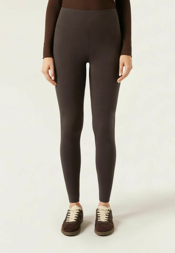 Legging (type pantalon) - brown