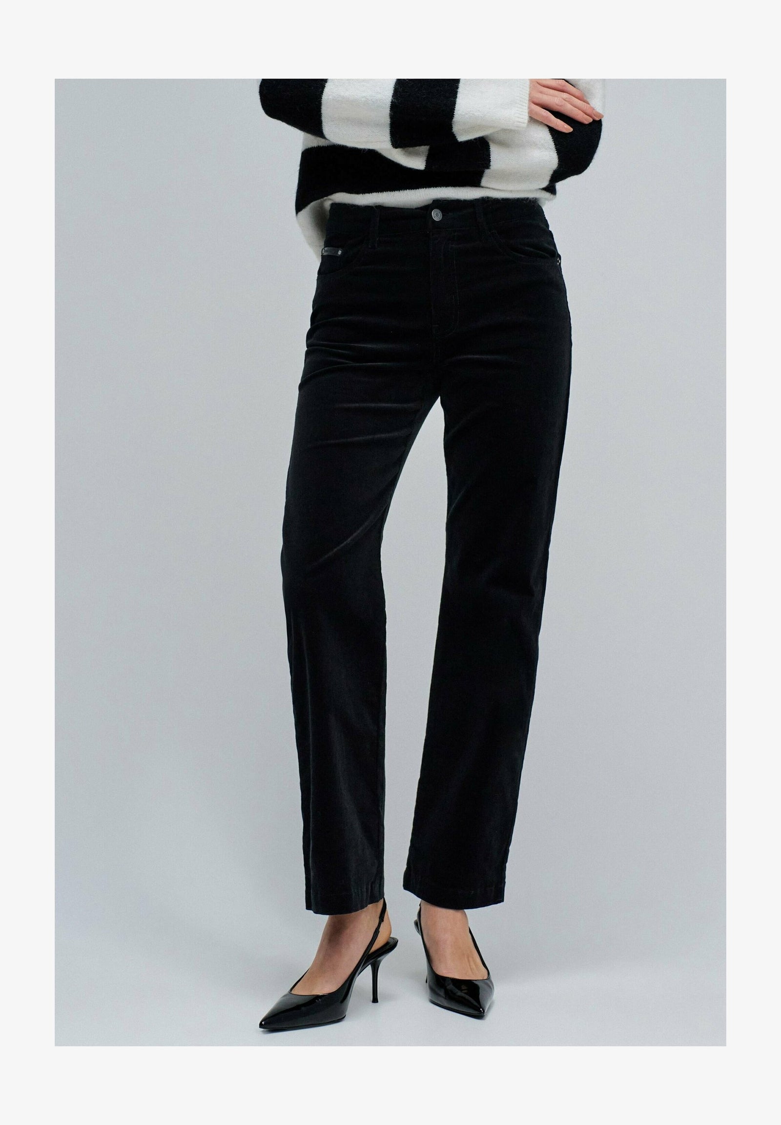 STRAIGHT - Pantalon classique - schwarz