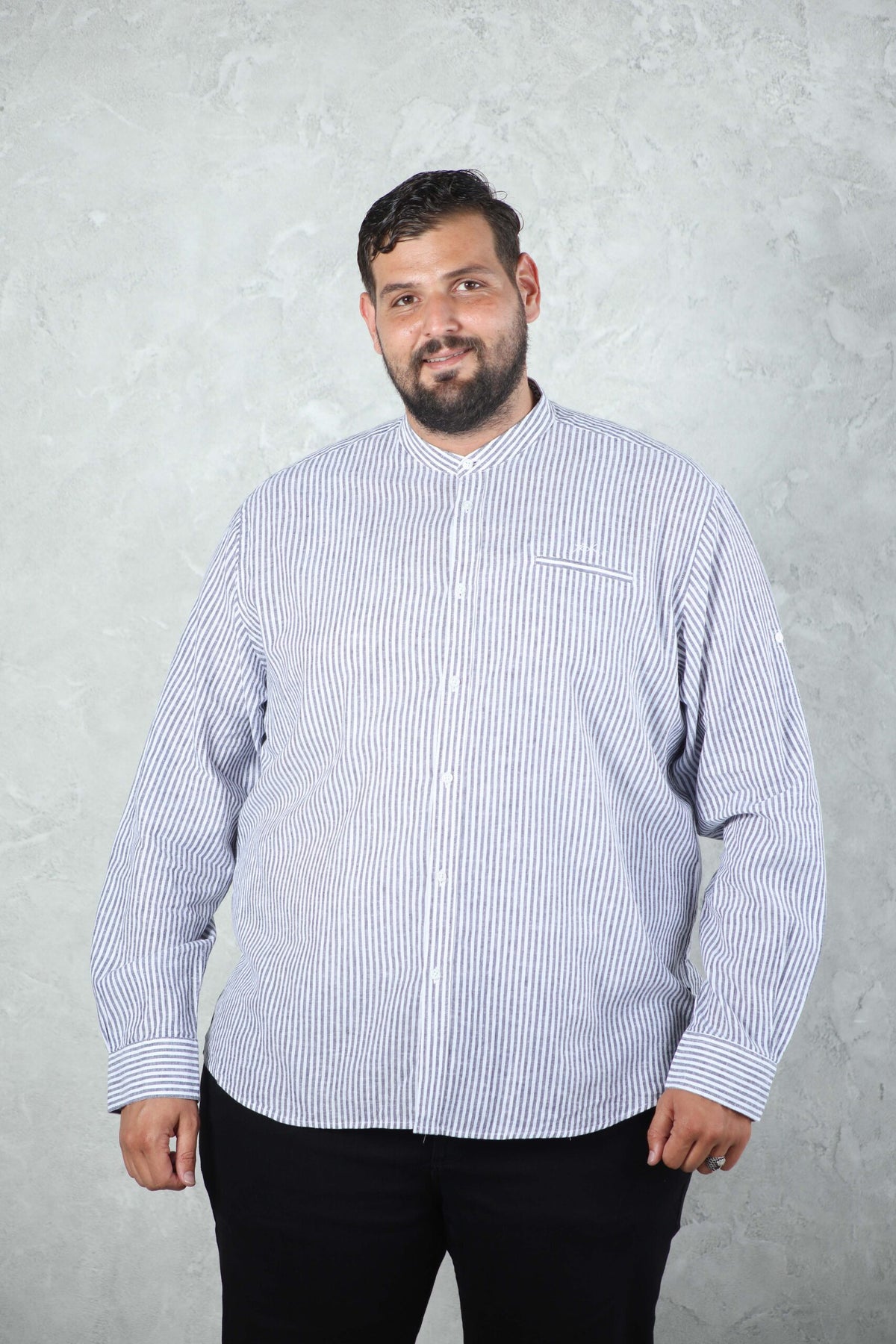 Chemise Lin Col.Mao AW LIN2607
