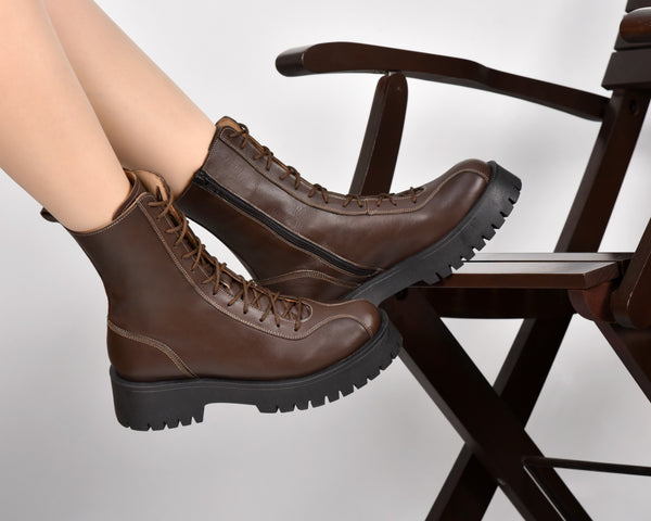 Bottes CRB Cuir Femme B35