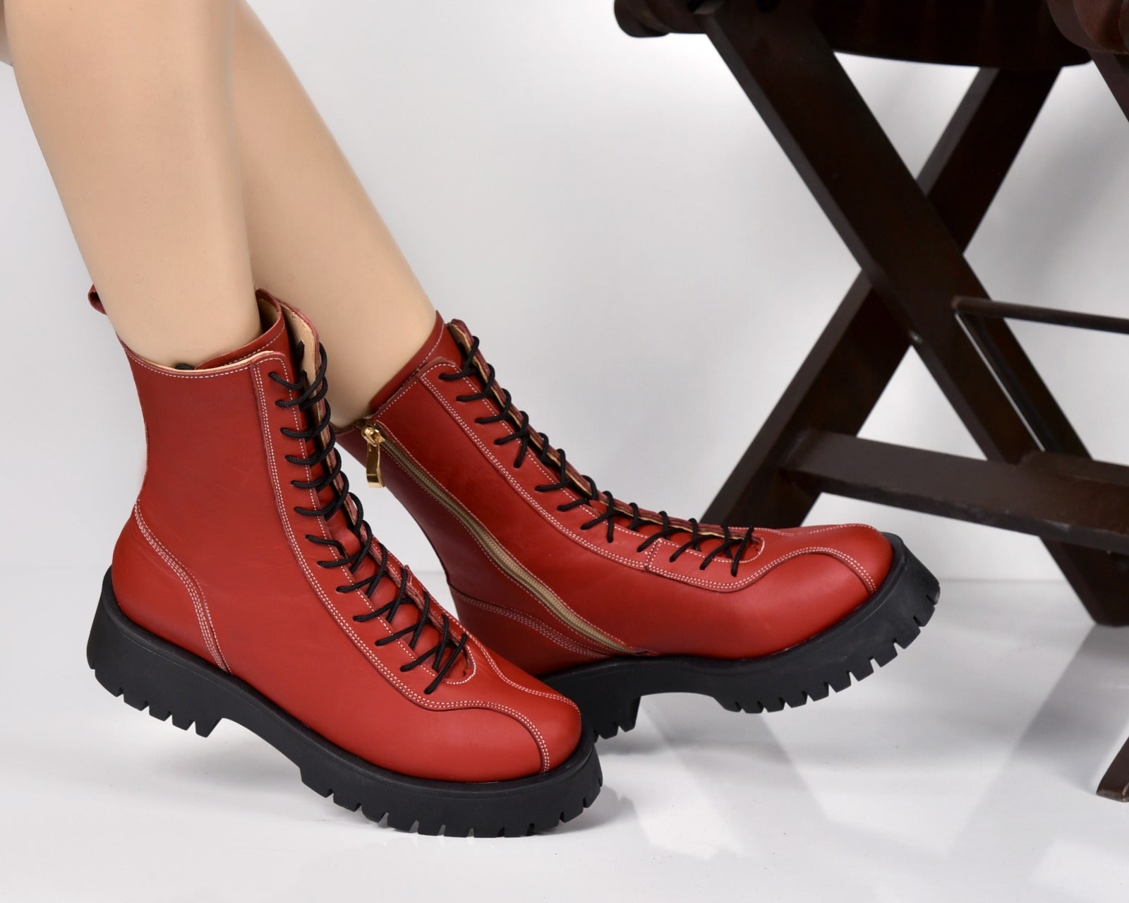 Bottes CRB Cuir Femme B35