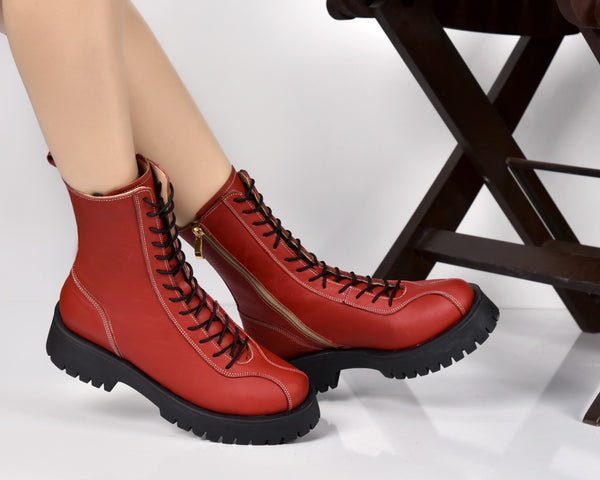 Bottes CRB Cuir Femme B35
