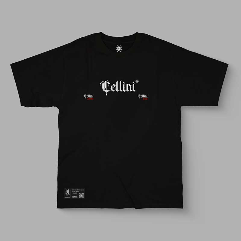 T-shirt Oversize CELLINI CLUB – Édition Signature