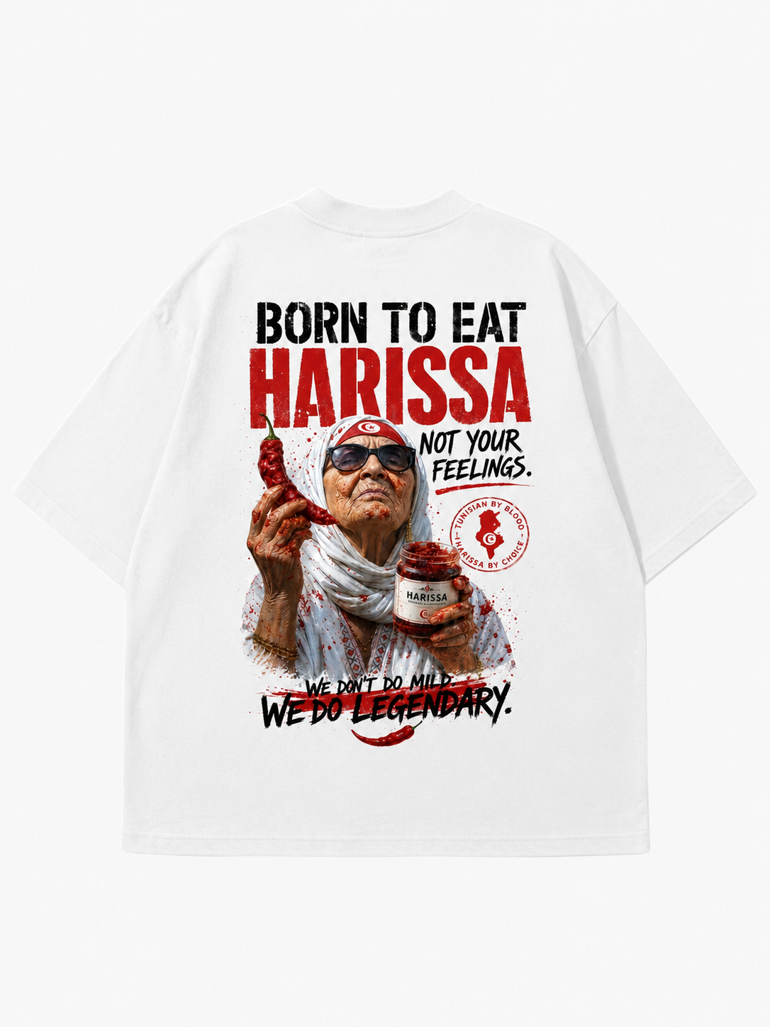 T-shirt Harissa Édition Limitée Premium Oversize