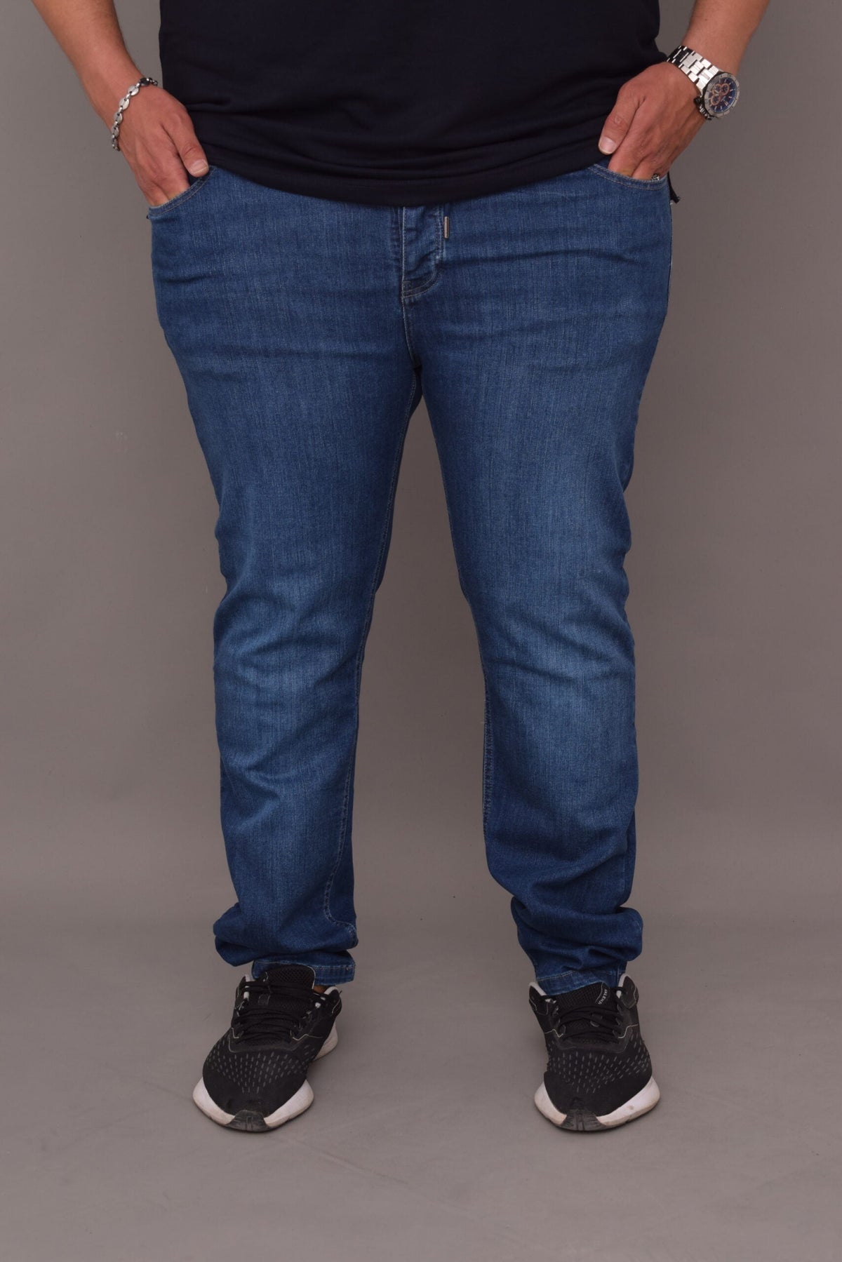 Pantalon Denim Cordon B