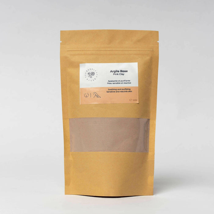 Poudre surfine d’argile rose