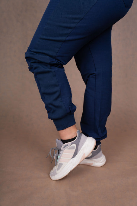 Pantalon en Jean Gratté Bleu