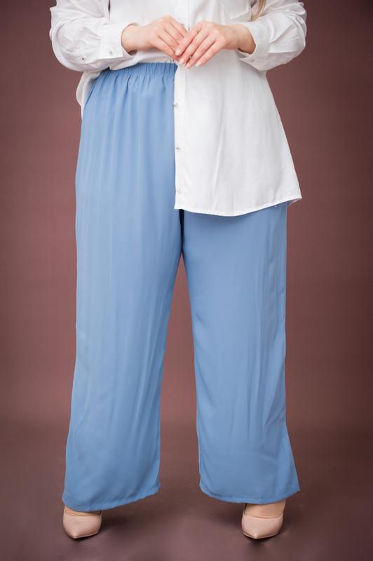 Pantalon Large en Crêpe de Soie