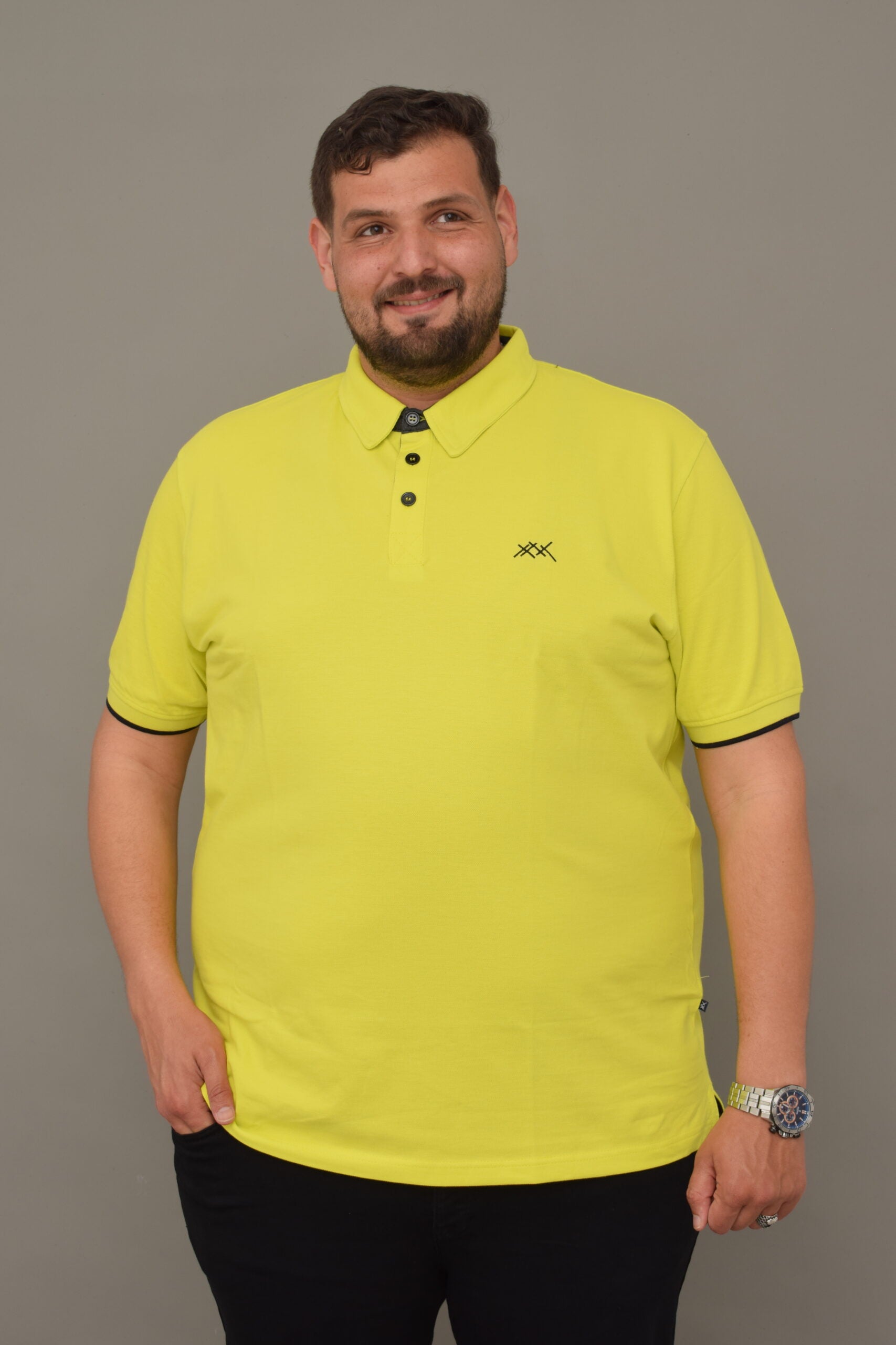 POLO JAUNE PMC2615